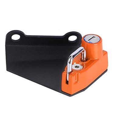 Imagem de aqxreight Trava de Capacete Antirroubo para Motocicleta Lado Esquerdo Se Encaixa para YZF R1m R1s R6 a Trava Generosa Não é Segura para Motocicleta Firme de Alta Resistência Usa Capacete Padrão de