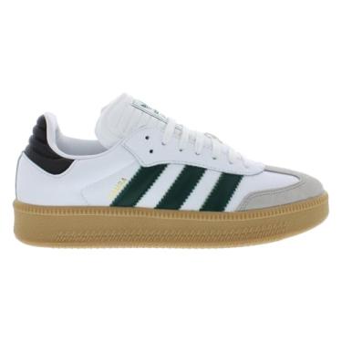 Imagem de adidas Originals Tênis masculino, Calçado branco/verde universitário/pantone, 13 Women/12 Men