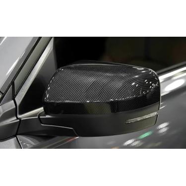 Imagem de Luyhok Capa de espelho retrovisor de porta adequada para Honda Passport 2025 2026 Acessórios de carro resistente a arranhões, à prova d'água, resistente a manchas (fibra de carbono)