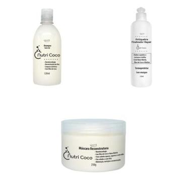Imagem de Termoprotetor Antiqueda Restaura Shampoo Másc. E Finalizador - Lucy's