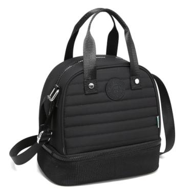 Imagem de Lancheira Franqueira Térmica KIKA Feminina Adulta Escolar (Preto)