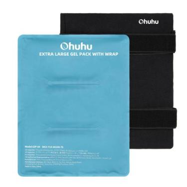 Imagem de Gel Terapêutico Bolsa de Gelo Ohuhu XL 36x28cm Reutilizável com Alça