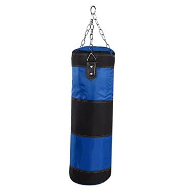 Imagem de Serounder Saco de Boxe Pesado para Crianças, Saco de Treinamento Com Corrente de Ferro para Crianças de 7 a 14 Anos de Idade (80cm oco compre um e leve dois grátis)