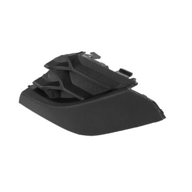 Imagem de ACROPIX Capa de gancho de reboque dianteiro direito sem pintura para Toyota RAV4 SE 2016-2018 Tampa do gancho de reboque do para-choque dianteiro No.53285-0R090 Peças pretas do carro