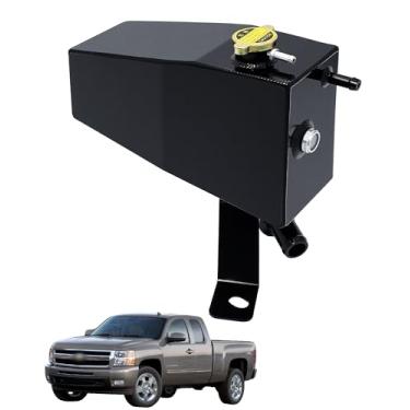 Imagem de 603-054 22870828 Tanque do reservatório de refrigeração do motor com tampa compatível com Chevy Silverado GMC Sierra 1500 2500 3500 HD Cadillac Escalade ESV EXT 2007-2013 Substituição do tanque de