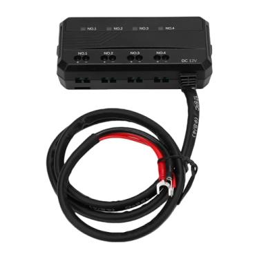 Imagem de GOWENIC Caixa de Fusíveis para Motocicleta, 20A de Alta Saída, Material de PC Premium, Fácil Instalação de Fiação, Com Indicador LED, para Carros ATVs UTVs