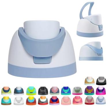 Imagem de Tampa de substituição para garrafa de água Owala Freesip, acessórios para Owala Free Sip, tampa superior de garrafa de água de um botão compatível com Owala Cup 473 ml, 680 g, 946 ml, 1,134 g, à prova