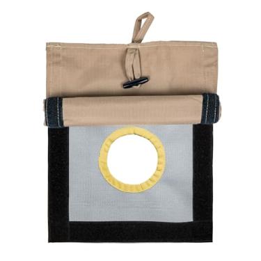 Imagem de Trekrevive SJK245-8 Kit de tomada de fogão para barraca, macaco de fogão com aba de chuva, orifício resistente ao fogo de 8,5 cm de diâmetro, 24 x 24 cm, para barraca quente, tenda de lona Tipi