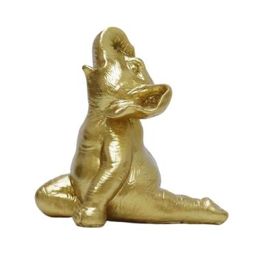 Imagem de KiBcsLic Coleção de Estatuetas Decorativas, Decoração para Casa, Esculturas de Animais para Sala de Estar, Lareira, Entrada, Presente, Estilo B, Tamanho real