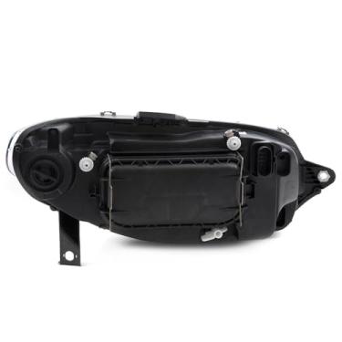 Imagem de Farol Palio Palio Weekend Siena Strada 2004 a 2015 Celebration Economy Foco Duplo Cromado com Aro Preto Original (Arteb) Lado Esquerdo (Motorista)