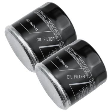 Imagem de 2 peças 69J-13440-04-00 69J-13440-03-00 Filtro de óleo para motor de popa Yamaha F250 F225 F200 F175 F150 LF150 LF175 AR SX 190 195 240 2122 222 242 252 275 Wave Runner FX HO Cruiser SHO SVHO FSH