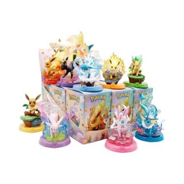 Imagem de Figuras De Pokémon Eeveelution Espeon Sylveon Glaceon Leafeon Vaporeon