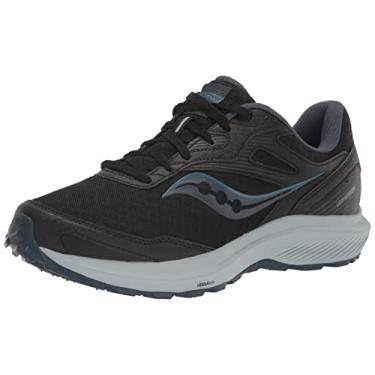 Imagem de Saucony Tênis de caminhada masculino Cohesion Tr16, Preto/névoa, 8