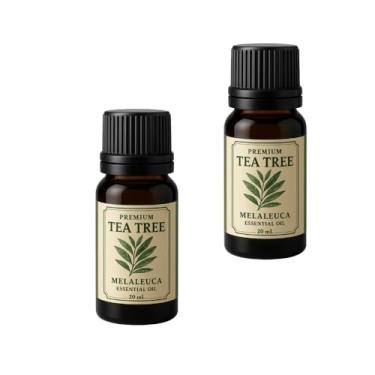 Imagem de kit 2 Óleo Essencial de Melaleuca Tea Tree 20ml 100% oroginal