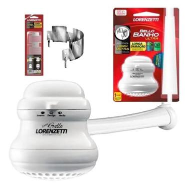 Imagem de Chuveiro Ducha Bello Banho Ultra Branco 5500w Lorenzetti, 110V