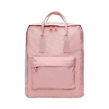 Imagem de Mochila De Lona Impermeável Para Laptop Feminina Clássica E Confiável 