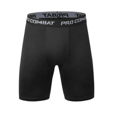 Imagem de Leggings De Compressão Para Fitness Masculino, Secagem Rápida, Shorts 