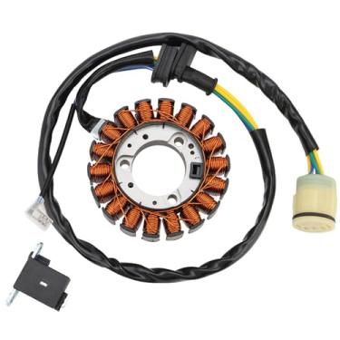 Imagem de TPUIZUS 1 Peça Bobina de Ignição Estator de Magneto para Motocicleta para TRX400FA Fourtrax 400 AT para TRX400 Rancher 400 AT Gpscape 2004-2007 31120-HN7-003 31120-HN7-000