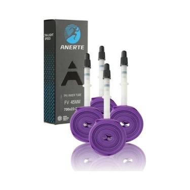 Imagem de Câmara De Ar Interna Para Bicicleta De Estrada 700x23C-32C NPY TPU Par