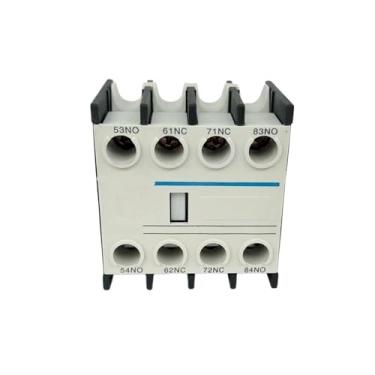 Imagem de BEGWVDJTP 1 bloco de contato auxiliar de contator CA F4-04 4NC F4-40 4NO F4-22 2NO+2NC F4-31 3NO+1NC F4-13 Contato auxiliar LA1-DN(F4-31 3NO 1NC)