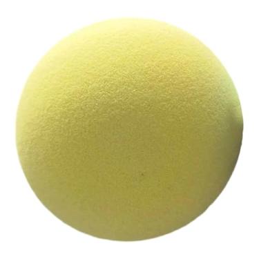 Imagem de Aymzbd Bola de Pickleball Silenciosa, Bola de Pickleball Macia em PU, de Treino Silenciosa de 74mm para Academia, Amarelo