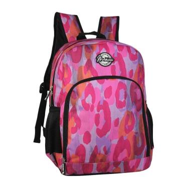 Imagem de Mochila Mormaii Casual Unissex - Preto e Rosa-Unissex