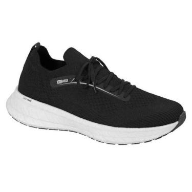 Imagem de Tênis Masculino Actvitta Gáspea Preto Cinza Clássico 4931102, Preto, C