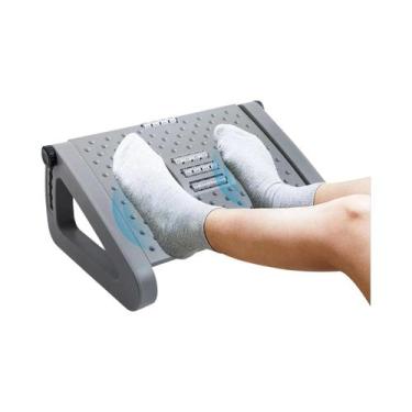 Imagem de Descanso Para Pés Ergonômico Ajustável Para Mesa, Alívio De Pressão, D