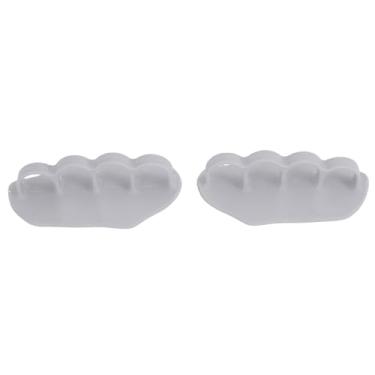 Imagem de Alomejor Apertos de Ginástica, Punhos Ergonômicos de Silicone para Academia, para Levantamento de Peso, Barra de Levantamento de Peso, Treinamento Fitness (Cinza)