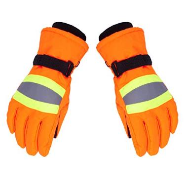 Imagem de Luvas de Inverno Quentes Reflexivas para Homens e Mulheres Impermeáveis ao Vento - Trabalho -Derrame Jardinagem Construção Motocicleta Caminhada Sanea