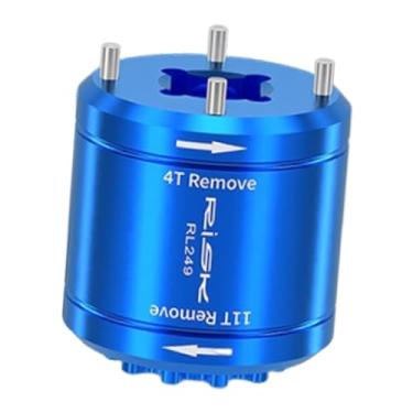 Imagem de oshhni Ferramenta 2 em 1 para remoção da tampa do pedivela da bicicleta, removedor e instalador de tampas de pedivela para bicicletas Dub M9100