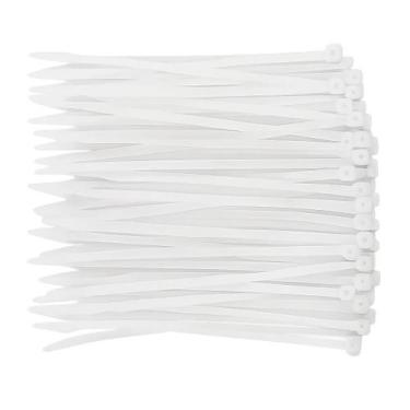 Imagem de Kit 400 abracadeira nylon 28cm 20cm 14cm 10cm branca - VONDER