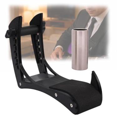 Imagem de Suporte De Suporte Para As Pernas Da Guitarra EléTrica,Apoio ErgonôMico Para Guitarra EléTrica Com Barra Deslizante Em AçO InoxidáVel Para Guitarristas