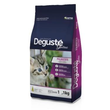 Imagem de Ração Degusté High Premiun Gatos Filhotes 1 Kg Sabor Frango
