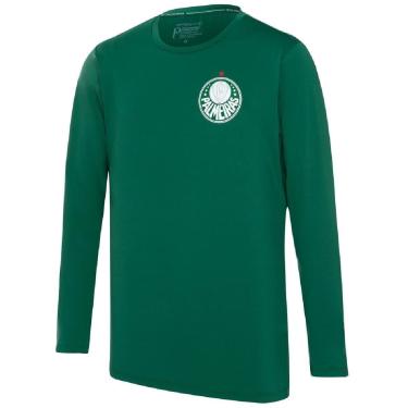 Imagem de Camiseta Palmeiras Brave II Manga Longa UV - Masculino Tamanho:G;Cor:;Gênero:Masculino-Masculino