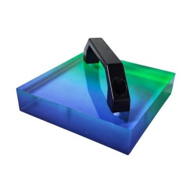 Imagem de predolo de resfriamento com alça, acessório para prensa térmica, ferramenta de acrílico para projetos de sublimação em termocolante e prensa a