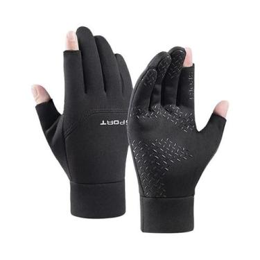Imagem de Luvas Unissex Quentes, Repelentes À Água, Com Tela Sensível Ao Toque, 