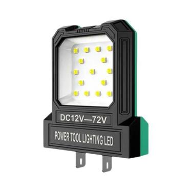 Imagem de Lanterna De Trabalho LED 14W Para Baterias Li-ion 20V-21V Makita, Milw