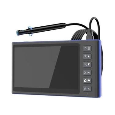 Imagem de 360 graus Câmera Endoscópica Industrial HD 1080P Com Rotação Automátic