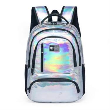 Imagem de Mochila Champion Holográfica Unissex Fashion Original-Unissex