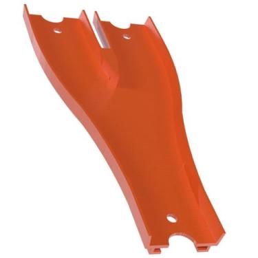 Imagem de Redutor Afunilamento Junção em Y Para Pista Hot Wheels Cor Laranja - A