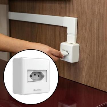 Imagem de Kit Tomada 10a 20a 20a vermelho interruptor simples paralelo Sistema X