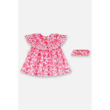 Imagem de Vestido e Faixa em Algodão Bebê Up Baby-Feminino