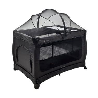 Imagem de Berço portátil desmontável Falcon com trocador Safety, Black