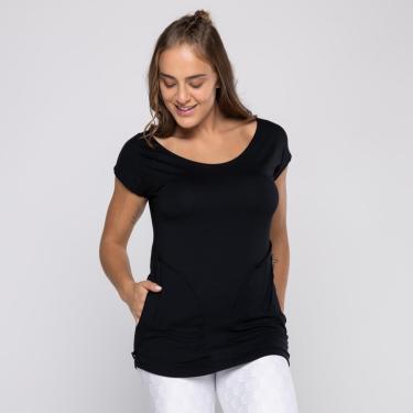 Imagem de Blusa Feminina Manga Curta Tapa Bumbum com Bolso-Feminino