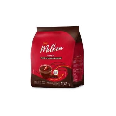 Imagem de Chocolate Melken Meio Amargo Gotas 400g - Harald