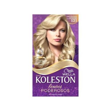 Imagem de Coloração Koleston 121 Louro Claríssimo Acinzentado Wella, Louro Clarí