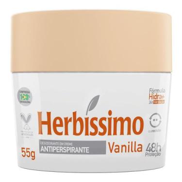 Imagem de Desodorante em Creme Herbíssimo Vanilla Antiperspirante 48h 55g