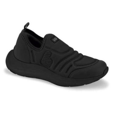 Imagem de Tênis Bibi Infantil Action Calce Fácil Escolar, Preto, 29