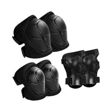Imagem de Conjunto De Protetores De Joelho E Cotovelo Para Crianças E Jovens, Pr